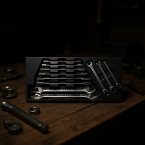 Clés assorties Usag dans un plateau en plastique, ensemble de 11 pièces - Product Image 3