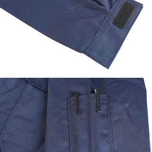 Overol Impermeable, Antiestático y Resistente al Fuego, con Cinta Reflectante, Ropa de Seguridad de Alta Calidad, Color Sólido, 100% Algodón - Product Image 4