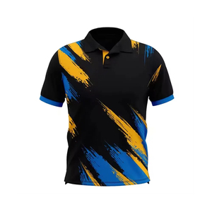 Camisetas de seguridad para hombre, estampado sólido, reflectante para polos con bolsillo, ropa de trabajo de manga corta de punto transpirable - Product Image 4