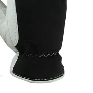 Guantes de trabajo de cuero Hombres Mujeres Heavy Duty Utility Work Guantes de jardinería Diseño a prueba de espinas Construcción de jardín - Product Image 4