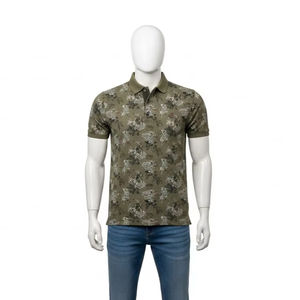 Chemises polo en coton imprimées pour hommes avec tissu anti-froissement, coton doux, coupe décontractée, vêtements de mode, vêtements, équipement du marché - Product Image 1