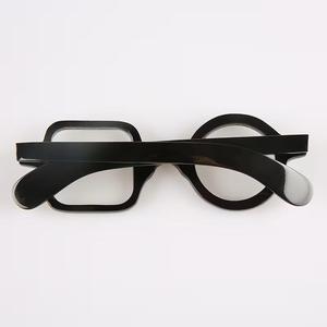 Handmade Carved Natural Buffalo Horn <b>Eyeglass</b> <b>Frames</b>-Durable Antique Imitation Design Comfortable Wear - Product Image 1