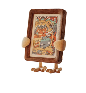 Marco de fotos de madera decorativo de mesa con patas Fabricante mayorista Marco de fotos de madera moderno de diseño personalizado de India - Product Image 1