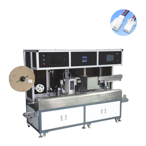 Máquina de inserción de terminales completamente automática de un solo cabezal máquina de prensado de terminales de cable multinúcleo de revestimiento automático - Product Image 1