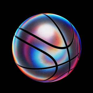 Juego Baloncesto Logotipo personalizado Obra DE ARTE Impreso Pelota de baloncesto de cuero Diseño de logotipo personalizado - Product Image 4