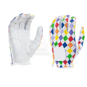 Guantes de golf de piel de oveja de cuero genuino para hombre, guantes de golf de piel de oveja transpirables suaves para mano izquierda y derecha - Product Image 1