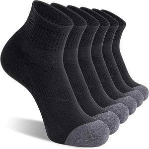 1/3/5 pares de calcetines para hombre y mujer, calcetines deportivos de compresión para correr, protección de tobillo, alta presión elástica, calcetines tobilleros cortos para barco - Product Image 5