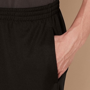 Pantalones cortos de algodón para hombre, pantalones cortos de gimnasio con logotipo personalizado para hombre con bolsillo, cierre elástico de poliéster 100%, lavado a máquina, abastecimiento de Bangladesh - Product Image 1