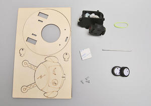 OKYN-G5628 penghindar hambatan <span class=keywords><strong>Robot</strong></span> teknologi anak-anak mainan percobaan sains DIY paket bahan Temuan buatan tangan - Product Image 5