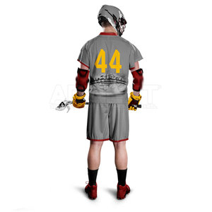 Uniforme de Lacrosse Personalizado de Talla Grande con Diseño Propio, Color y Logotipo a Elección, Transpirable, 100% Poliéster, Ropa Deportiva de Alta Calidad - Product Image 3