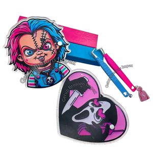 ขนตาปลอมอะคริลิคแบบยั่งยืนพร้อมพวงกุญแจและแม่เหล็ก - Product Image 5