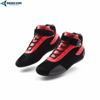 Chaussures de karting DAIZEN STAR INTERNATIONAL DSI-KTS-012 mi-mollet, imperméables, respirantes, légères, à lacets, antidérapantes, brodées
