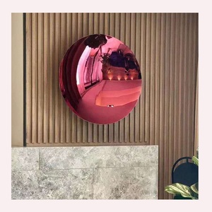 Vip fashion — Sculpture miroir de ciel, Sculpture de couleur vin, en acier inoxydable, par an Kapoor - Product Image 1