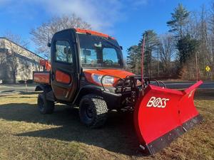 Como nuevo, Kubota RTV X1100C con cabina de fábrica, calefacción y aire acondicionado, con 87 horas/460 millas, para nieve - Product Image 3