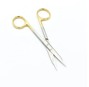 Ciseaux Goldman Fox de qualité supérieure avec insert en carbure de tungstène 13cmInstruments chirurgicaux généraux Suture tissulaire Ciseaux Super Cut - Product Image 1