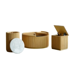 Mesa de Centro Práctica Hecha a Mano con Tapa Elevadora y Almacenamiento, Madera de Caoba Sólida, Mueble Multifuncional Moderno para Sala de Estar, 1 Año de Garantía - Product Image 6