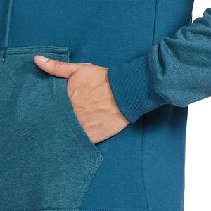 Venta al por mayor, novedad, sudadera informal cálida para gimnasio, sudadera deportiva sólida de gran tamaño con capucha, Jersey de invierno, cuello simulado, demanda personalizada 3D - Product Image 6