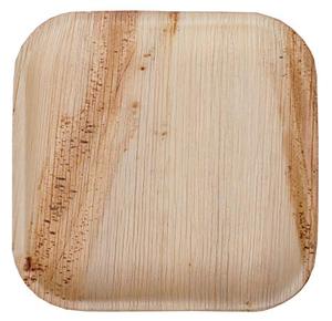 Placa de madera 100% Natural para uso en restaurantes, plato de madera pulida brillante de alta calidad, color natural - Product Image 5