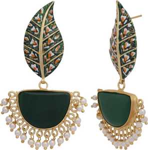 Custom Metal <b>Earring</b> For Girls & Women Durable Metal Work Sleek finish Contemporary style Unique Design - Product Image 2