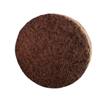 Granulés de tourbe de coco de 42 mm fabriqués au Vietnam, granulés de coco Jiffy