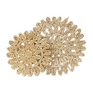 Manteles de mimbre totalmente Natural, esteras de mesa trenzadas a mano de agua - Product Image 5