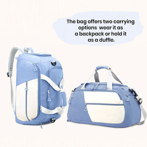 Bolsas de lona para hombres y mujeres, para uso diario, para el gimnasio, para el entrenamiento y para el transporte diario, para almacenamiento de viaje - Product Image 5