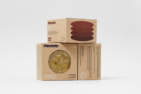 Boîte de rangement rectangulaire pliable haut de gamme en papier couché, personnalisable, robuste, réutilisable et écologique pour aliments congelés et nouilles