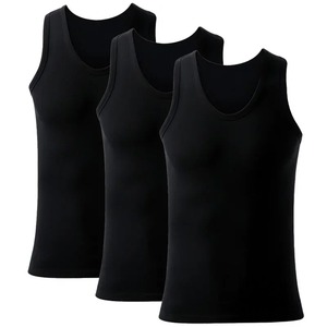 Nueva Camiseta Deportiva de Verano de Moda, Camiseta sin Mangas con Estampado 3D, Camiseta Deportiva de Algodón 100% para Hombre, Camisetas de Running OEM - Product Image 4