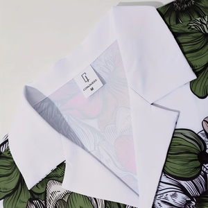 ชุดเสื้อผ้าสองชิ้นสำหรับผู้ชายแบบมีสไตล์เครื่องแต่งกายแนวสตรีทเสื้อแขนสั้นและกางเกงขาสั้นชุดชายหาดฤดูร้อน - Product Image 3