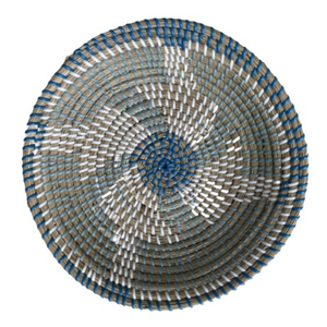 ตะกร้าสาหร่ายทรงกลมตกแต่งผนังถาดหญ้าทะเลทำด้วยมือสำหรับบ้านสไตล์ชนบท - Product Image 5