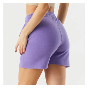 Shorts de gymnastique taille haute pour femmes à la mode qualité professionnelle coton vêtements actifs haut Performance respirant Shorts d'entraînement - Product Image 2