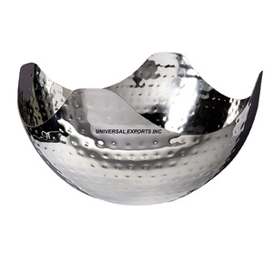Bol à chocolat en acier martelé, forme ronde, fait main, bol à bonbons élégant et classique, bol à chocolat design - Product Image 1