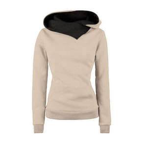 Sudadera con capucha y sudadera de algodón 100% de peso pesado para mujer, ropa de calle, moda para la temporada de primavera - Product Image 2