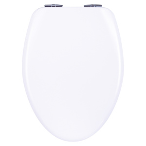Asiento de Inodoro VERSAILLE de Liberación Rápida, Antideslizante, Alargado, con Frente Cerrado y Diseño Tradicional - Product Image 1