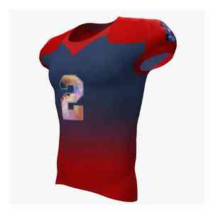 Camiseta de fútbol americano antiarrugas, ropa para todas las estaciones, tendencia superior, alta demanda, precio de fábrica, camiseta de fútbol americano para adultos - Product Image 2