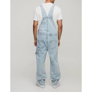 Custom <b>Men</b> Printed <b>Dungarees</b> OEM Supplier Pakistan Unique Overall Designs for Young Fashion Conscious Streetwear - Product Image 2
