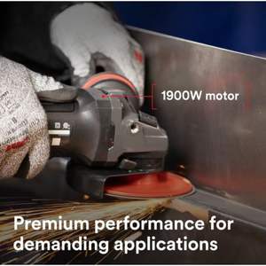 Meuleuse d'angle professionnelle 13 A 120 V avec interrupteur à palette 4,5-5 pouces (180 mm/230 mm/125 mm) pour la découpe, le meulage, le polissage et l'élimination de la rouille - Product Image 4