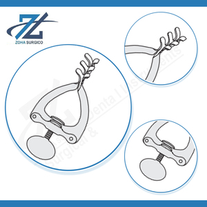 Retractor Mastoideo con 3 Ganchos Rompecabezas de 114 mm de Largo, Instrumentos Quirúrgicos de Acero Inoxidable, Fabricante en Pakistán - Product Image 4