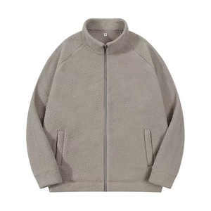 แจ็กเก็ตผ้าขนแกะทำจากโพลีเอสเตอร์สำหรับฤดูหนาวปักโลโก้ - Product Image 4