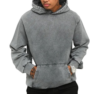 Haute Qualité Pas Cher Personnalisé OEM Conception Hoodies Hommes Sweats 100% Coton Sur Mesure Pull À Capuche - Product Image 2