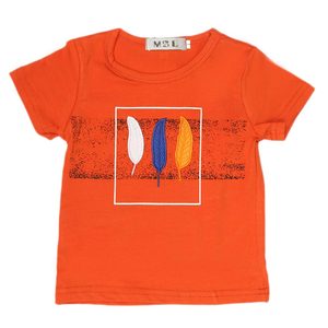 T-shirt pour nouveau-né garçon - Orange - Product Image 1