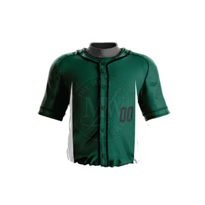 Conjuntos de uniformes de béisbol transpirables de alta calidad de talla grande para hombre 100% poliéster recién llegado último diseño - Product Image 4