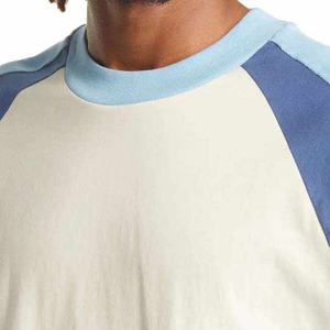 Camiseta en blanco informal de algodón 100% de alta calidad para hombre, Jersey transpirable, ropa de calle de verano de manga corta - Product Image 5