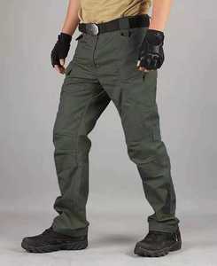 Unisex Tactical <b>Cargo</b> Rip Stop Breathable Cordura Knitted Hiking Outdoor Trousers Water Repellent <b>Work</b> - Product Image 2