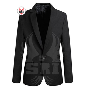 Blazer formel à double bordure doublé en coton biologique personnalisé de la sororité grecque Alpha Kapa, prêt à être expédié - Product Image 3