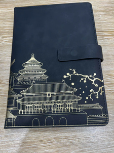 Cuadernos de tapa dura de cuero PU de alta calidad Estilo Representaciones de éxito que reflejan cualidades de liderazgo para compras a granel - Product Image 3