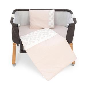 Wellgro ชุดนอนสำหรับเด็กขนาด5ชิ้น, 100ชุดเสื้อเจอร์ซี่ผ้าฝ้ายถักขนาดมาตรฐานสำหรับเปลและเด็กวัยหัดเดิน - Product Image 5