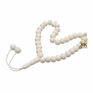 Tasbih moderne en résine écologique avec finition brillante, 33 perles, chapelet islamique pour hommes et femmes - Product Image 6