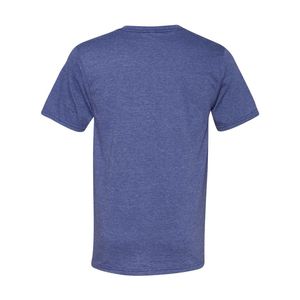 เสื้อยืดคอวีของผู้ชายสำหรับยิมฟิตเนสของ100% เสื้อถักคอตตอนเสื้อไม่มีปก - Product Image 5