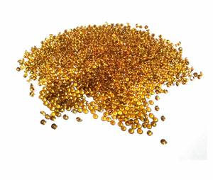 ได้รับการรับรอง100% พลอยซิทรีนธรรมชาติแบบหลวมสีเหลืองทรงกลมตัดคุณภาพสูงสำหรับการทำเครื่องประดับอัญมณีลูกปัด - Product Image 1